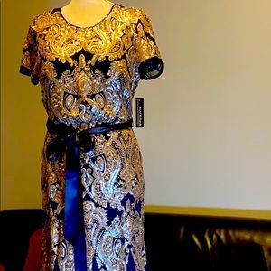 Sunday dress or after five dinner party dress.  Very dressy.